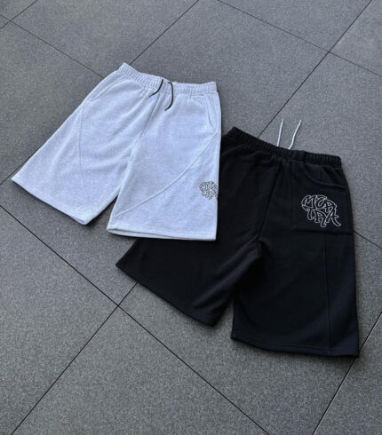 Mertra Shorts Black & White Set